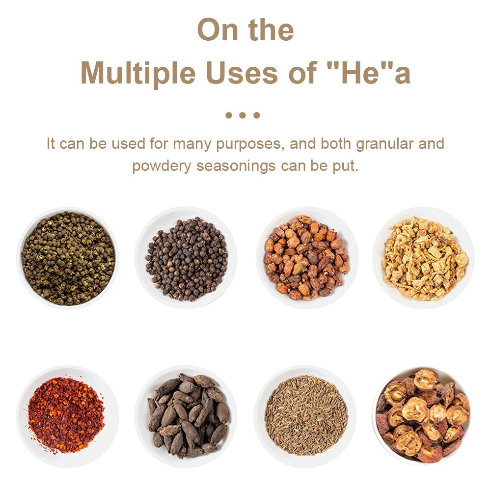 Torre rotativa de 5 Camadas para Temperos com Frascos Redondos em Aço Inoxidável