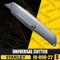 Estilete Universal STANLEY 10-099-22 de 19 mm para Artesanato, Cortador de Papel de Parede, Estilete para Papel de Parede com Lâmina Prática