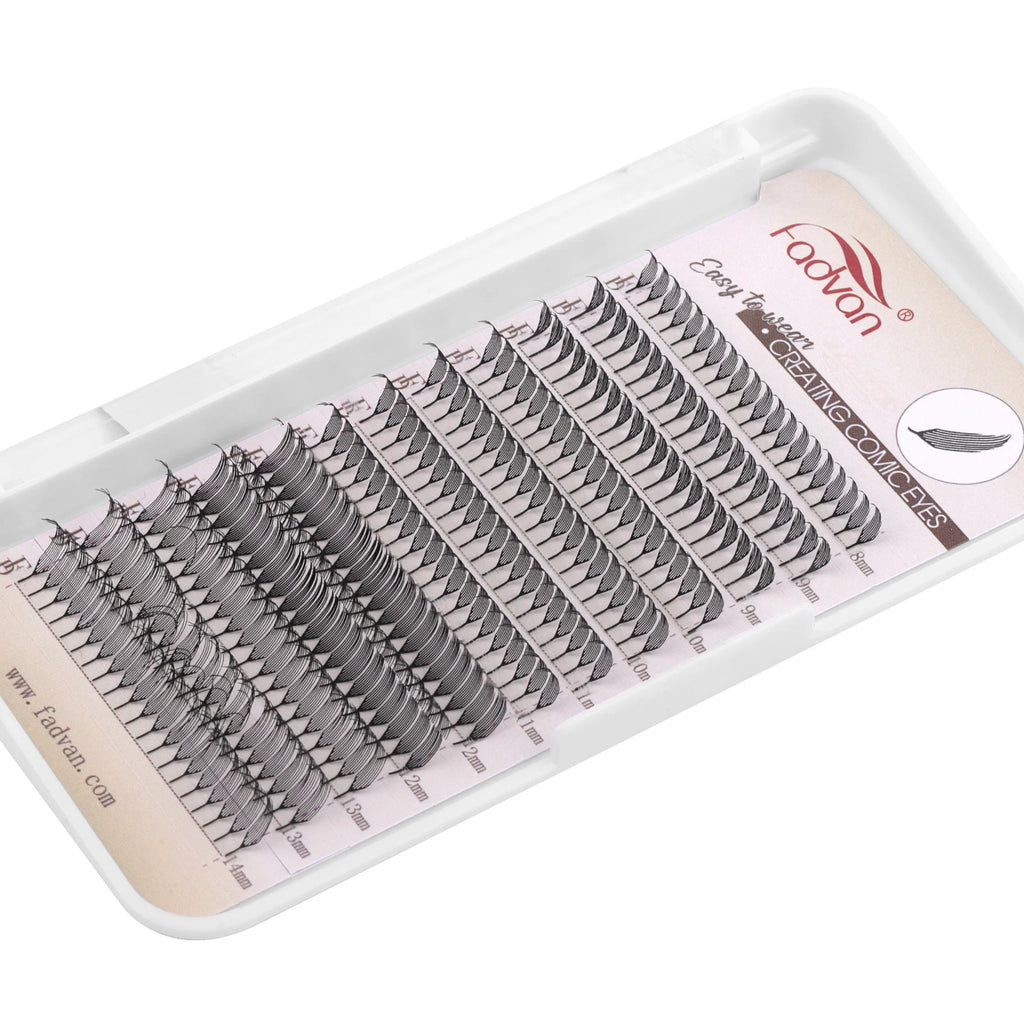 Extensão de pestanas FADVAN curvatura D