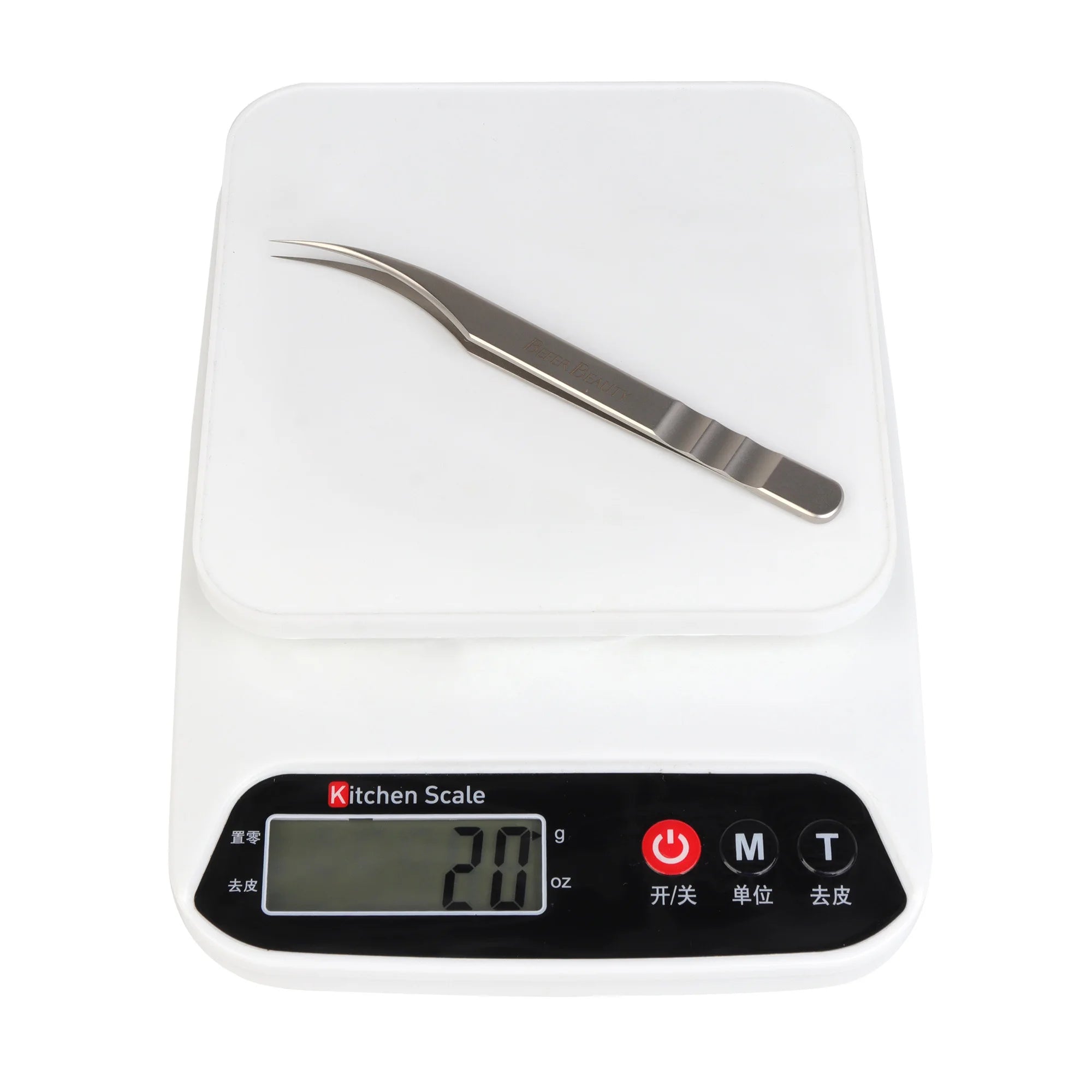 Pinça antiestática para extensão de pestanas profissional de alta precisão para volume em aço inoxidável antiderrapante ideal para extenção