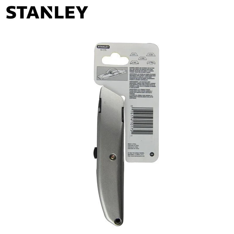 Estilete Universal STANLEY 10-099-22 de 19 mm para Artesanato, Cortador de Papel de Parede, Estilete para Papel de Parede com Lâmina Prática