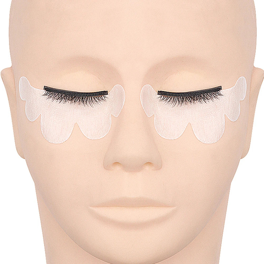 1 par de adesivos de gel para pestanas postiças, para aplicação debaixo dos olhos (tipo nuvem)