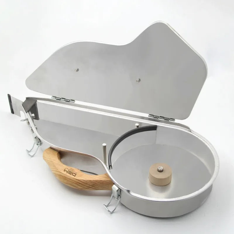 Caixa de Fita Adesiva modelo Banjo para gesso cartonado com Pega Lateral Ajustável
