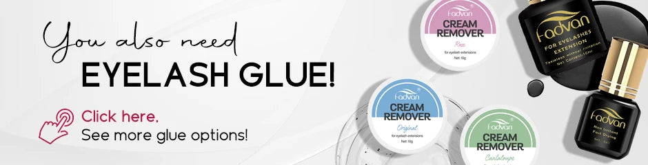 Pestanas postiças FADVAN em formato W, 2D, 3D, 4D, 5D, 6D, 7D e 8D, volume brasileiro, naturais e suaves, em formato YY.