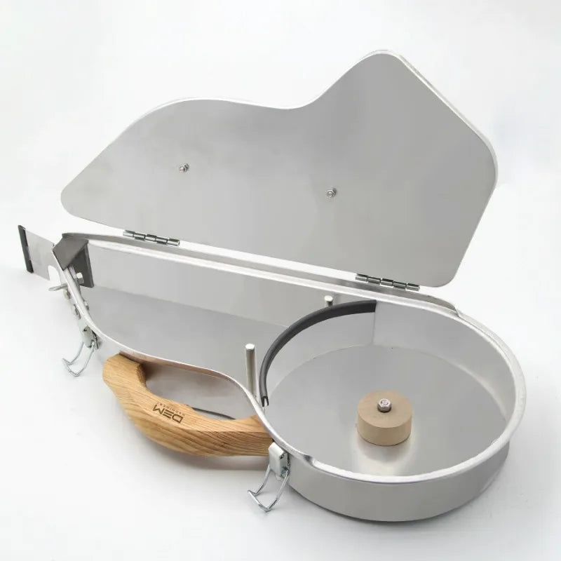 Caixa de Fita Adesiva modelo Banjo para gesso cartonado com Pega Lateral Ajustável