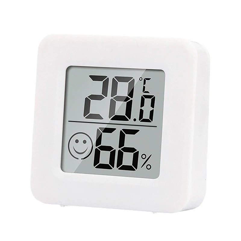 Termómetro e Higrómetro Digital LCD Eletrónico para Ambientes Interiores com Sensor de Medição de Temperatura e Humidade