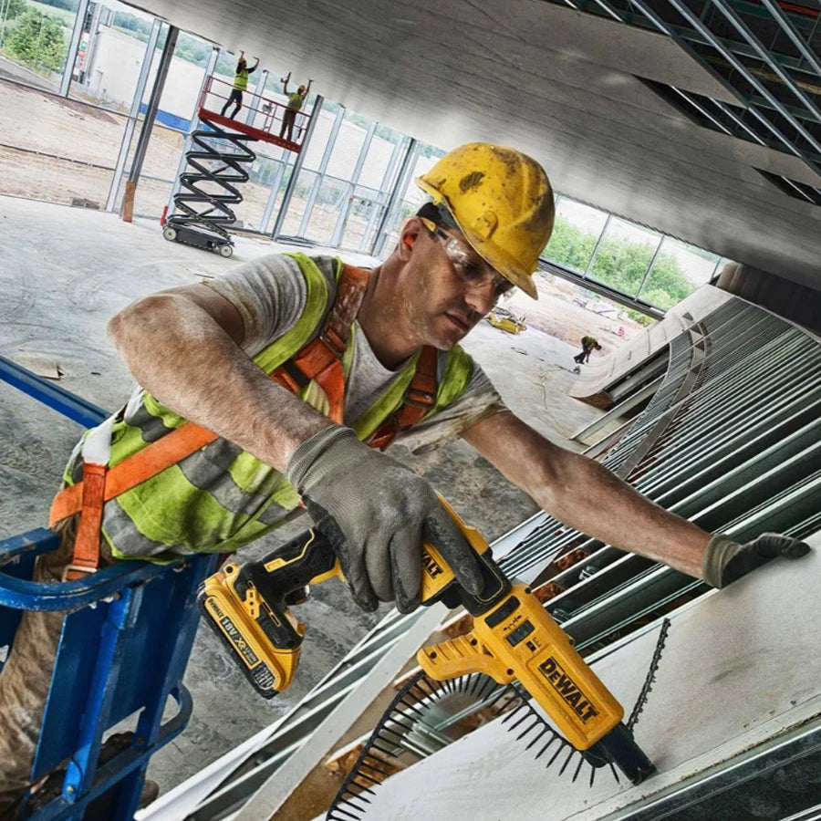 Aparafusadora sem fio DEWALT 1/2 peças para gesso cartonado, 20V, com rotação de 360° e acessório sem escovas (ferramenta sem bateria) DCF620N/DCF6202