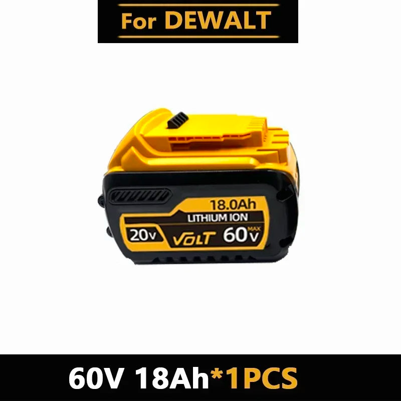 Baterias de iões de lítio DeWalt 18V 20V 20V 12Ah DCB203 Substituição da bateria de iões de lítio DCB206 DCB205 DCB204 DCB200 Ferramentas elétricas