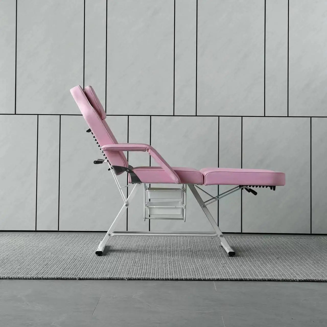 Marquesa de massagem, marquesa facial, cama para salão de beleza, cama para extensão de pestanas, cadeiras reclináveis.