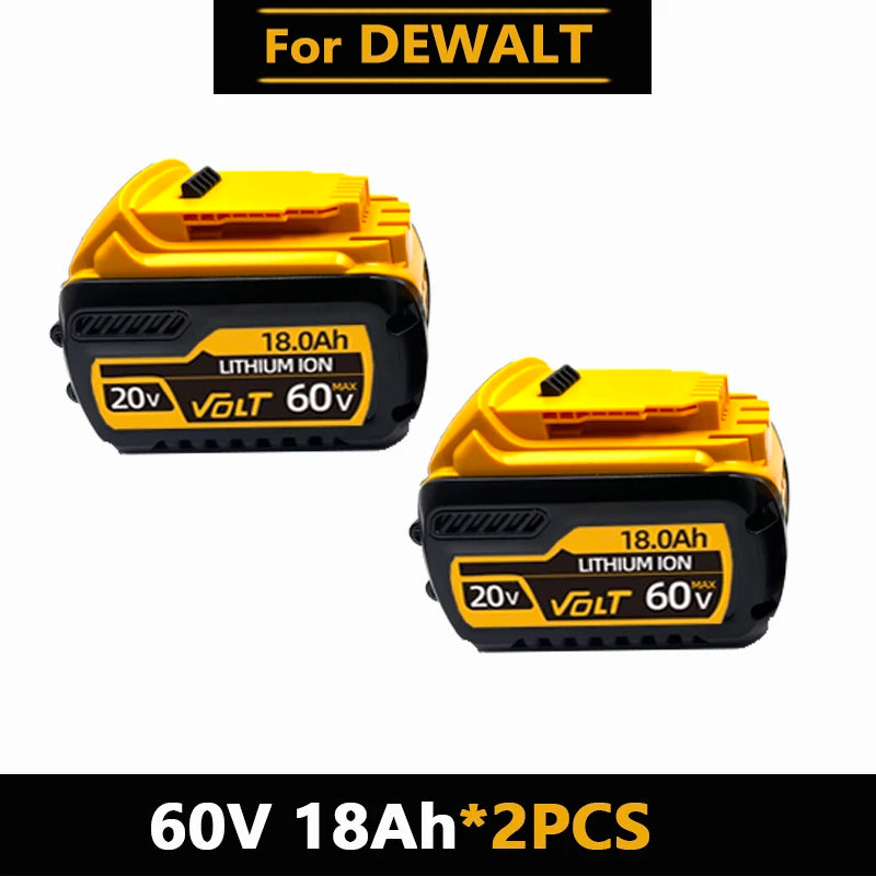 Baterias de iões de lítio DeWalt 18V 20V 20V 12Ah DCB203 Substituição da bateria de iões de lítio DCB206 DCB205 DCB204 DCB200 Ferramentas elétricas