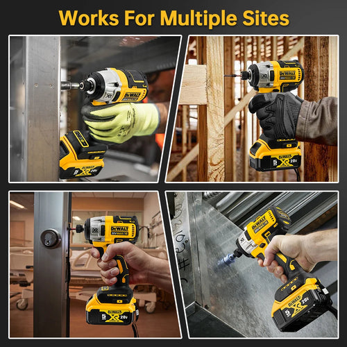 Aparafusadora de impacto sem fios Dewalt DCD887 com motor sem escovas