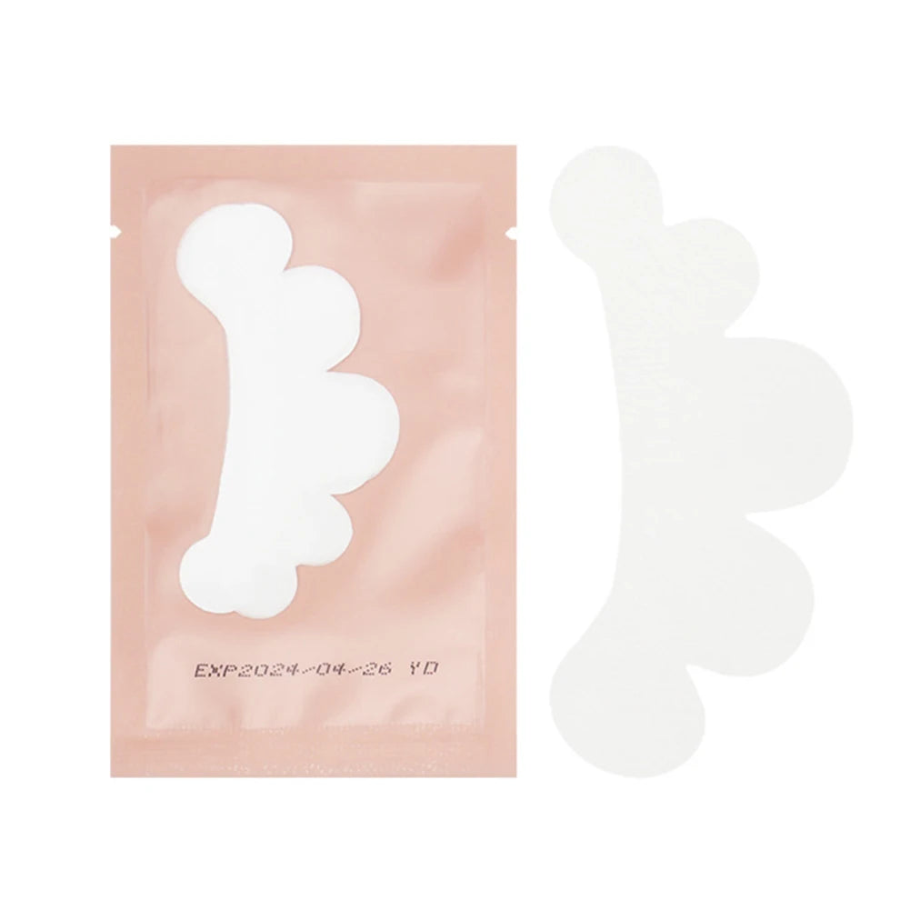 1 par de adesivos de gel para pestanas postiças, para aplicação debaixo dos olhos (tipo nuvem)