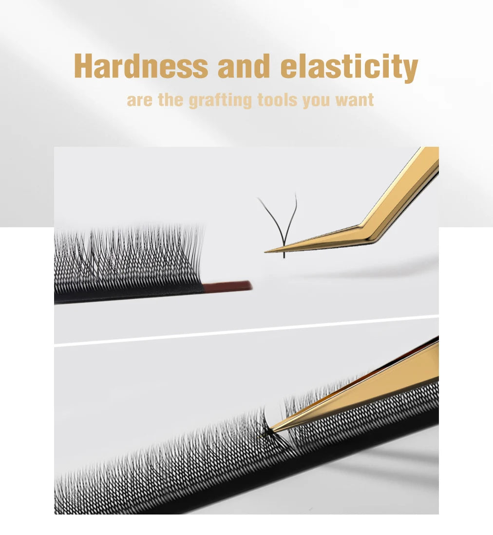 Kit de pinças para extensão de pestanas DeceMars