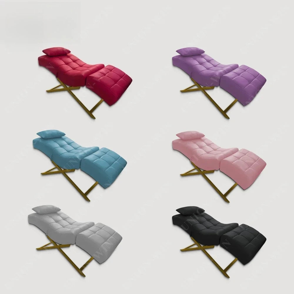 Marquesa moderna para pestanas  com curva, exclusiva para salão de estética