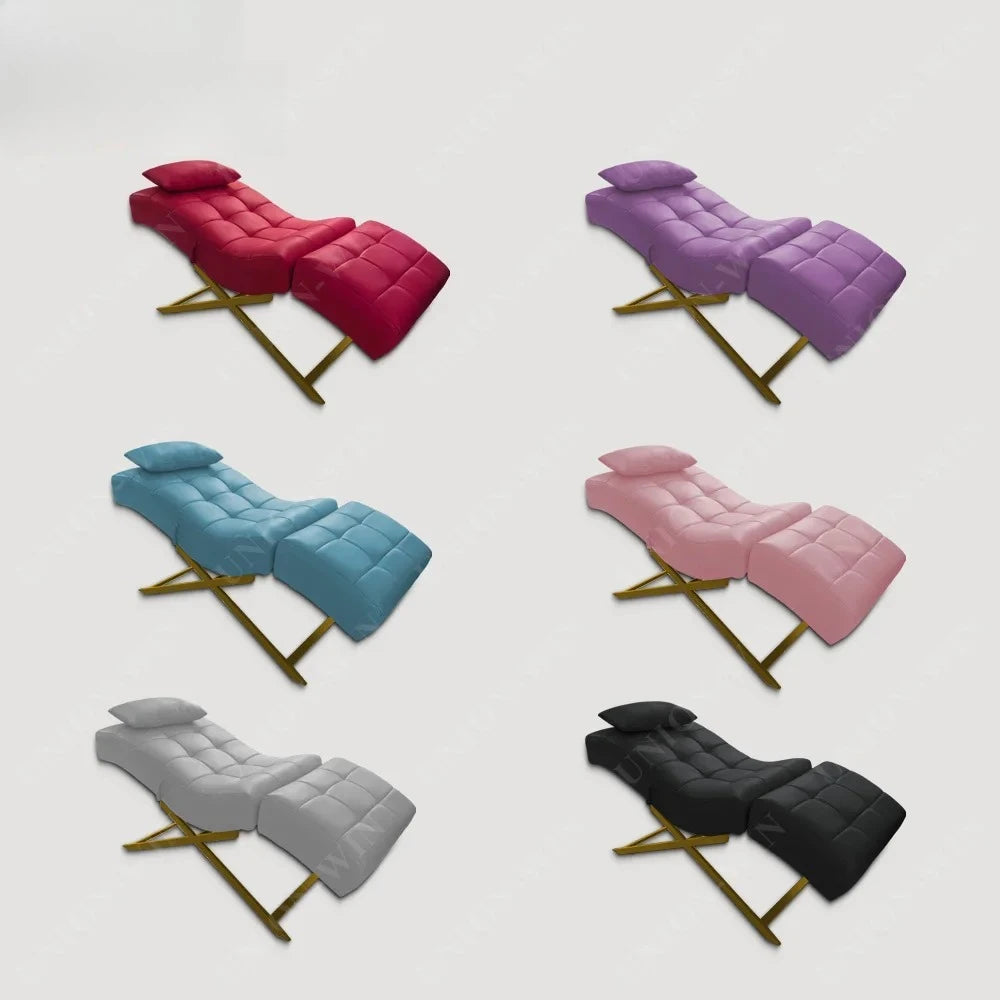 Marquesa moderna para pestanas  com curva, exclusiva para salão de estética