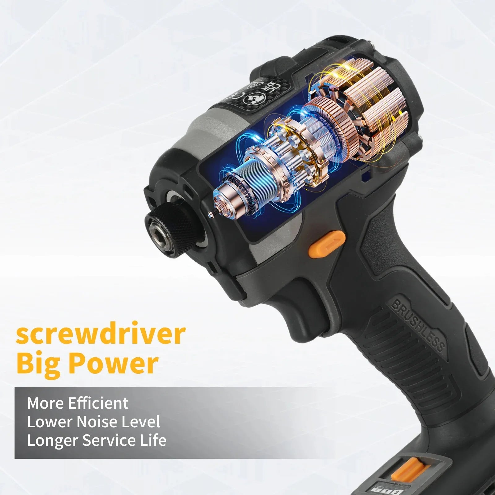 Aparafusadora de Impacto Elétrico Sem Escova DeWalt DCF850M com Velocidade Ajustável