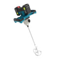 Misturador de argamassa e tinta manual sem fios moderno de 1200 W com motor sem escovas e 21 V, com estrutura mecânica de dupla velocidade.