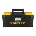 Caixa de ferramentas STANLEY "Essential" 320*188*132mm com fechos metálicos - Estojo para armazenamento de ferramentas STST1-75515