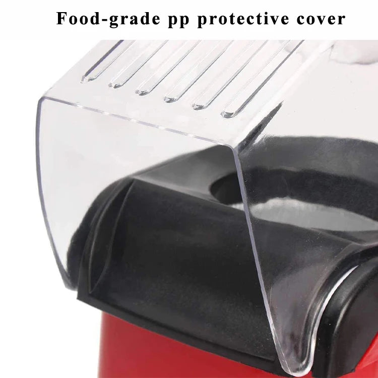 Mini Máquina de Pipoca Elétrica Totalmente Automática de Alta Taxa de Popping Air Popper para Cozinha Doméstica