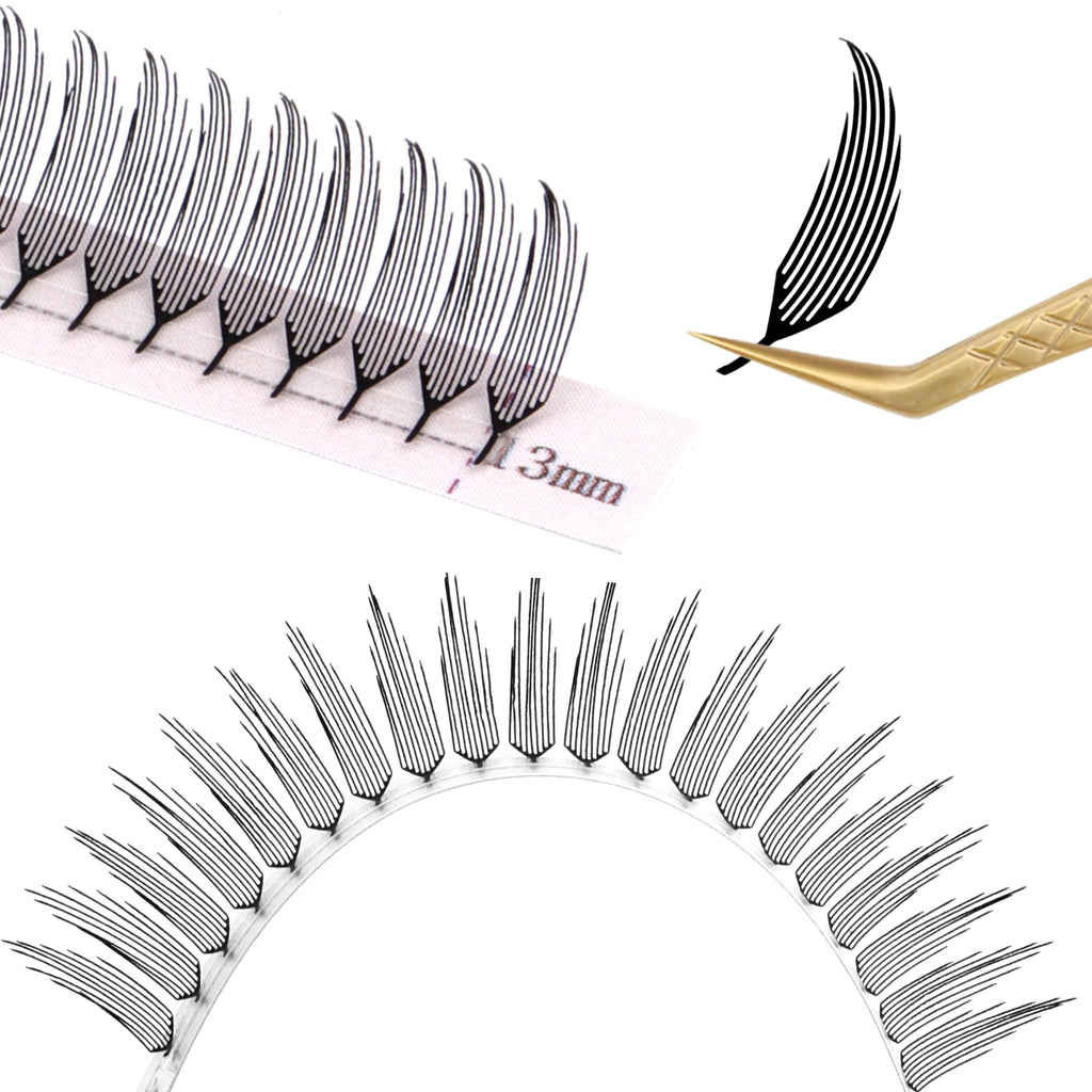 Extensão de pestanas FADVAN curvatura D