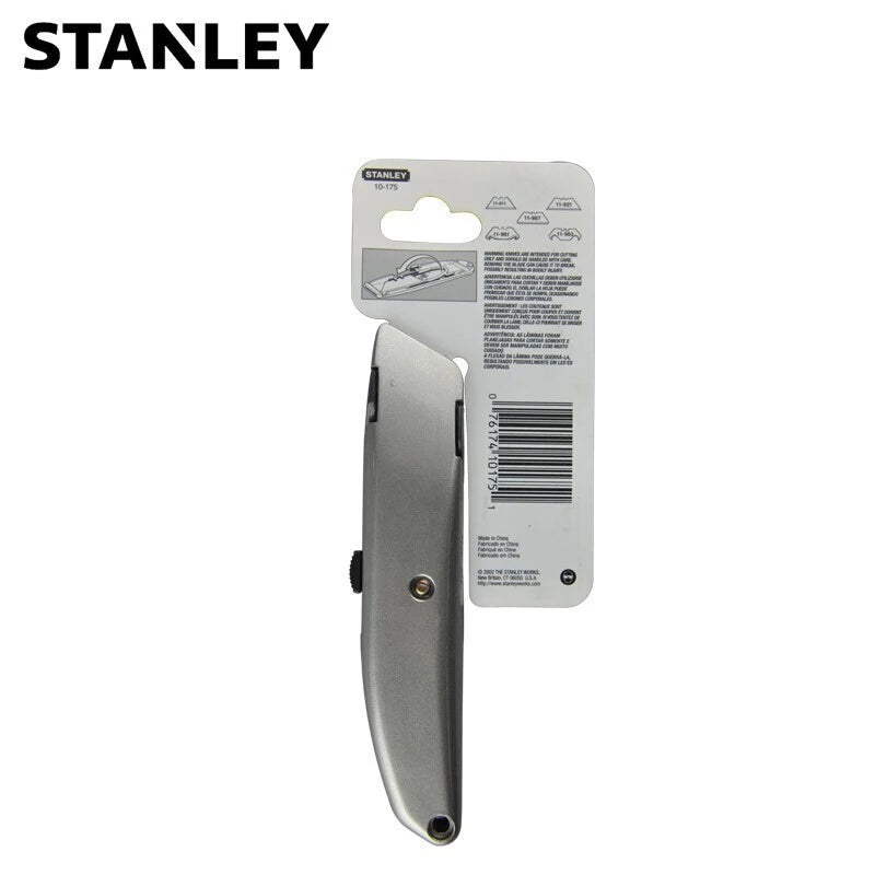 Estilete Universal STANLEY 10-099-22 de 19 mm para Artesanato, Cortador de Papel de Parede, Estilete para Papel de Parede com Lâmina Prática
