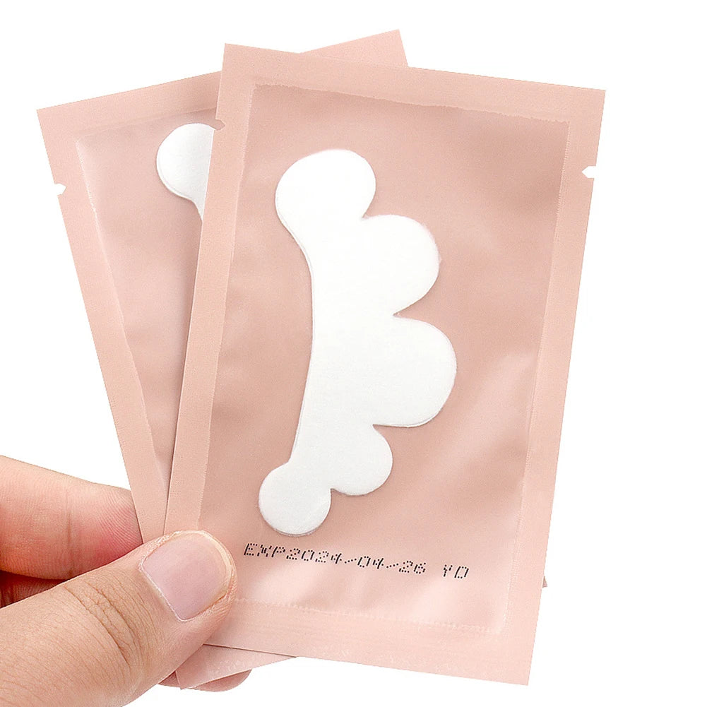 1 par de adesivos de gel para pestanas postiças, para aplicação debaixo dos olhos (tipo nuvem)
