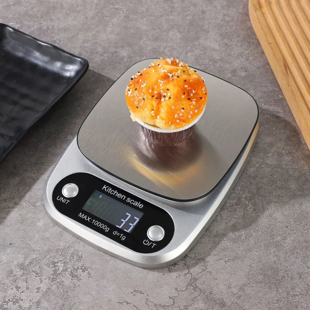 Balança Eletrônica Digital de Alta Precisão com LCD 10kg/1g