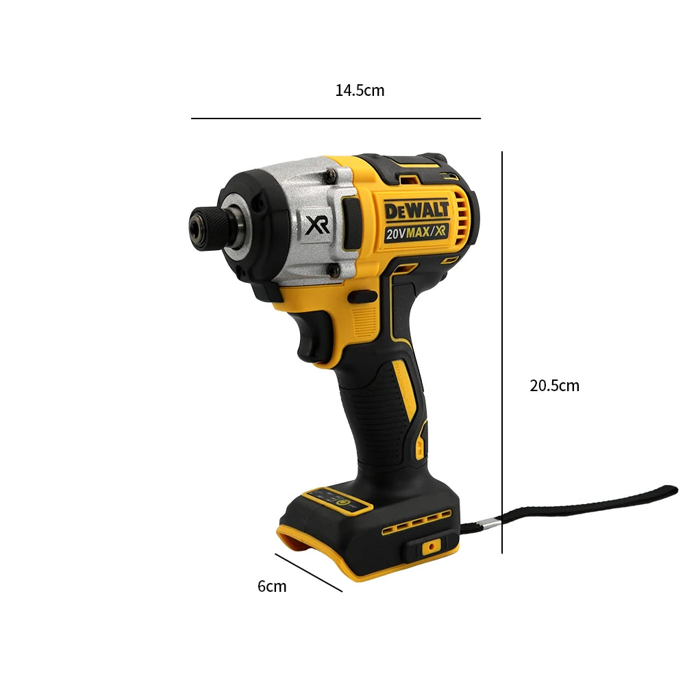 Aparafusadora de impacto sem fios Dewalt DCD887 com motor sem escovas