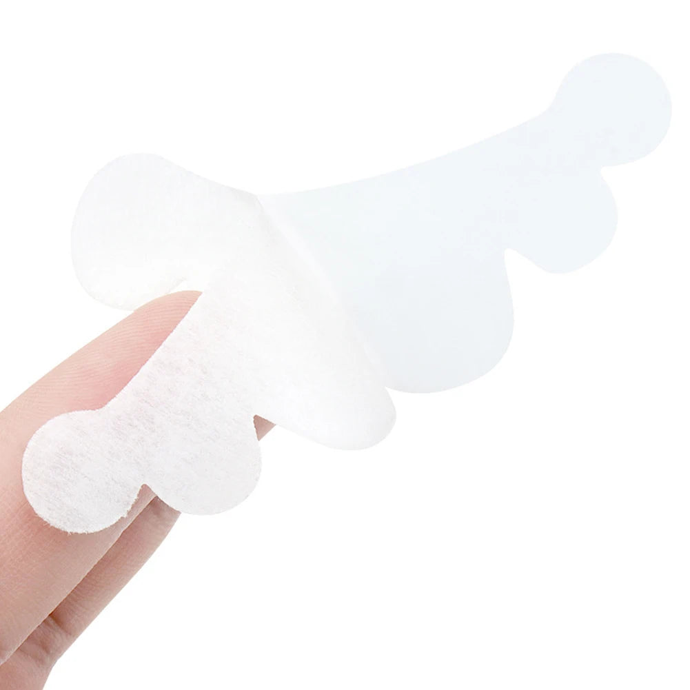 1 par de adesivos de gel para pestanas postiças, para aplicação debaixo dos olhos (tipo nuvem)