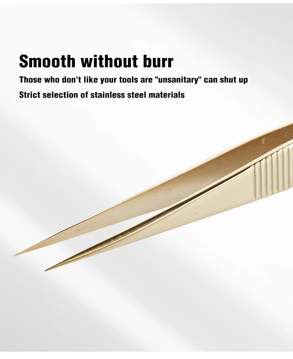 Kit de pinças para extensão de pestanas DeceMars