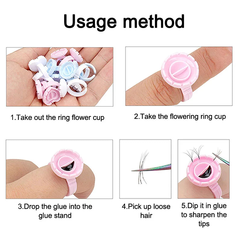 suporte para cola de pestanas