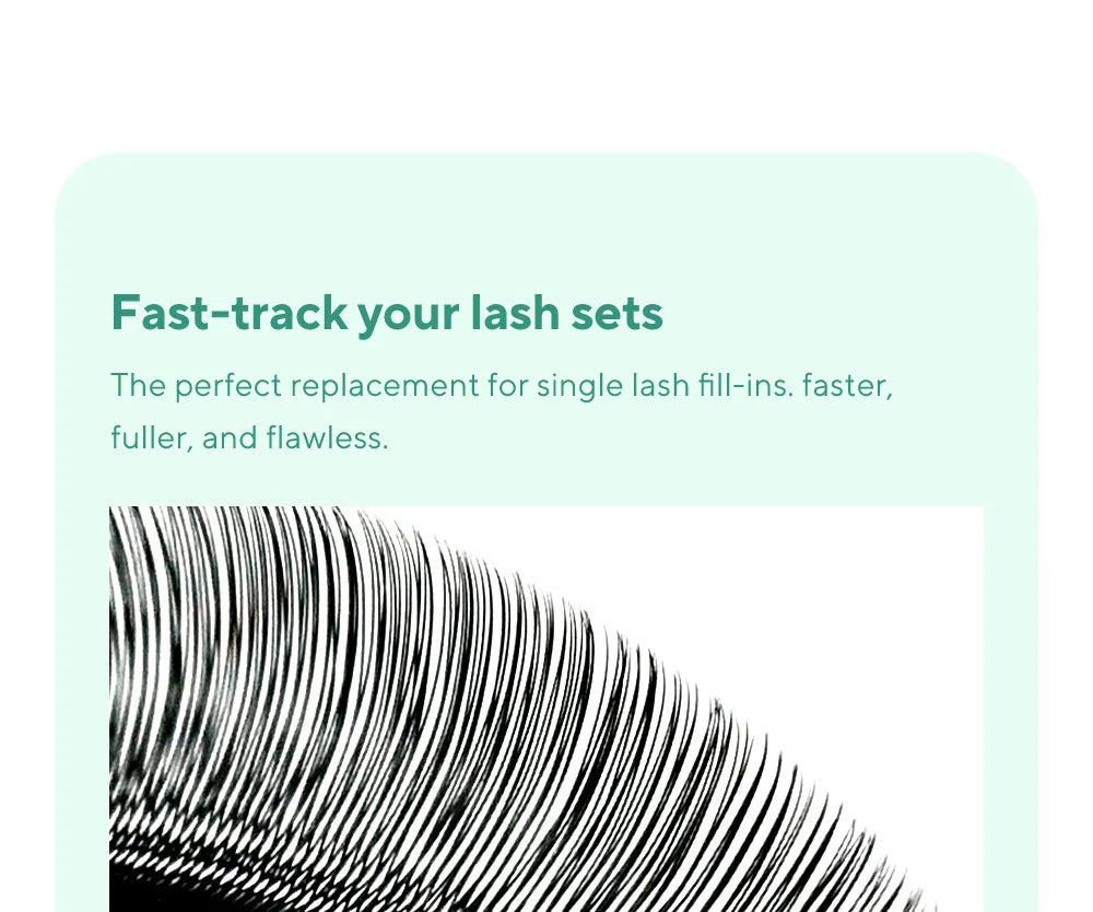 Extensão de pestanas DIYDAY estilo U 3D 4D 5D 6D, feitas à mão com fibra BASF PBT.